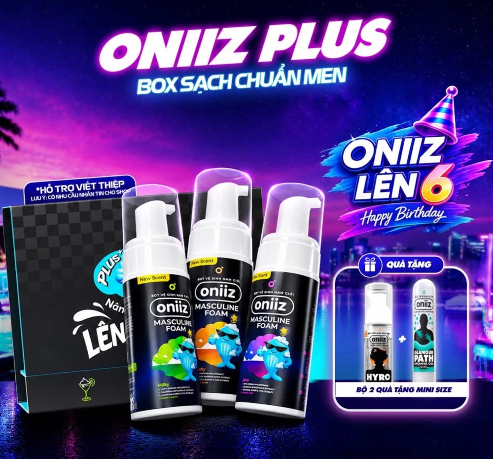 Combo 3 hương ONIIZ PLUS + bộ 2 quà tặng mini size